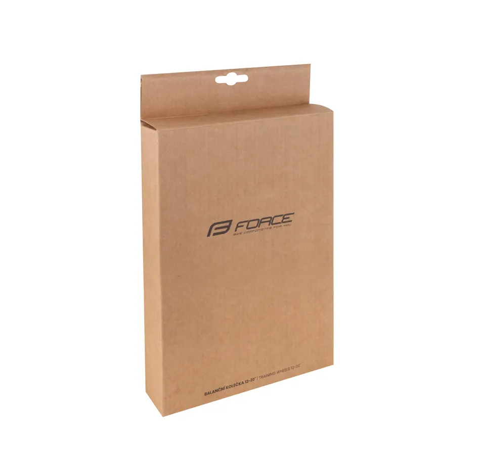 balanční kolečka FORCE 12-20" UNI, chrom + PVC