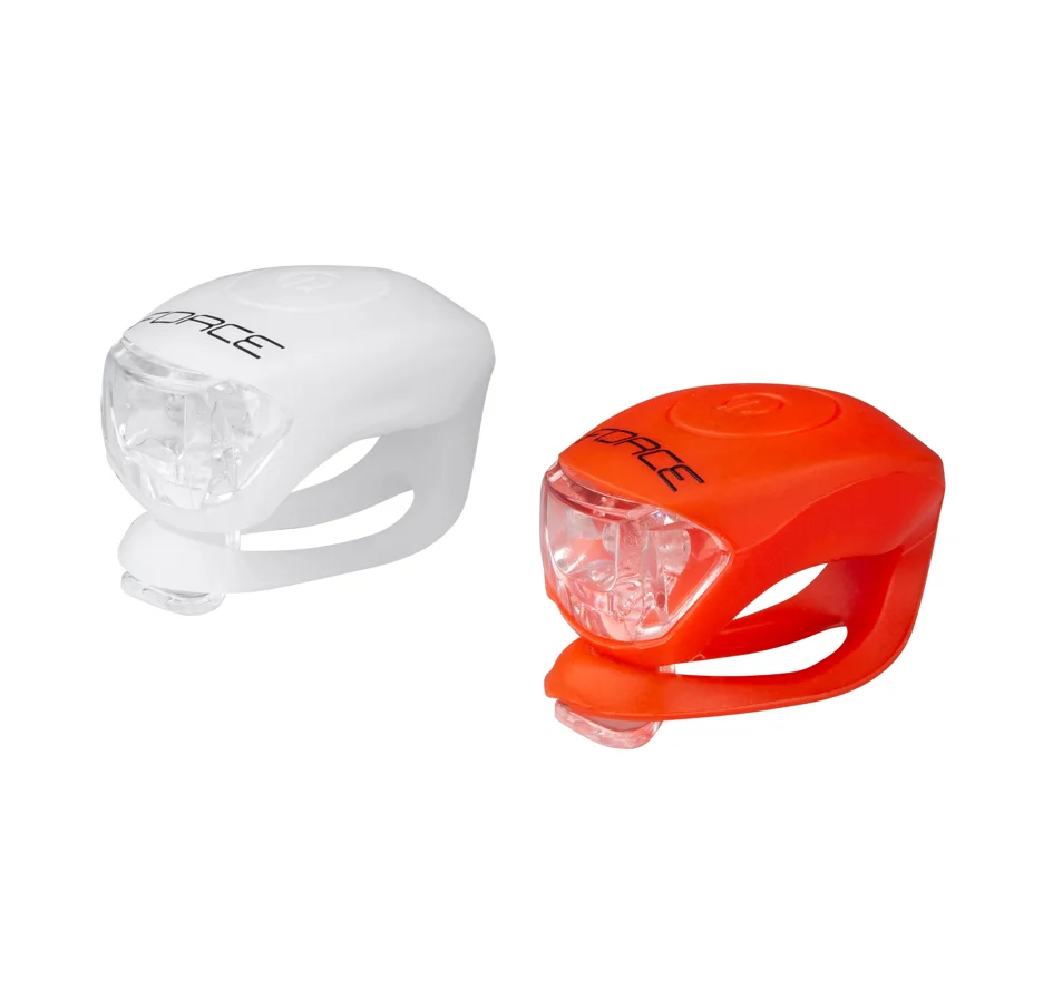 blikačky sada FORCE BINE USB přední+zadní