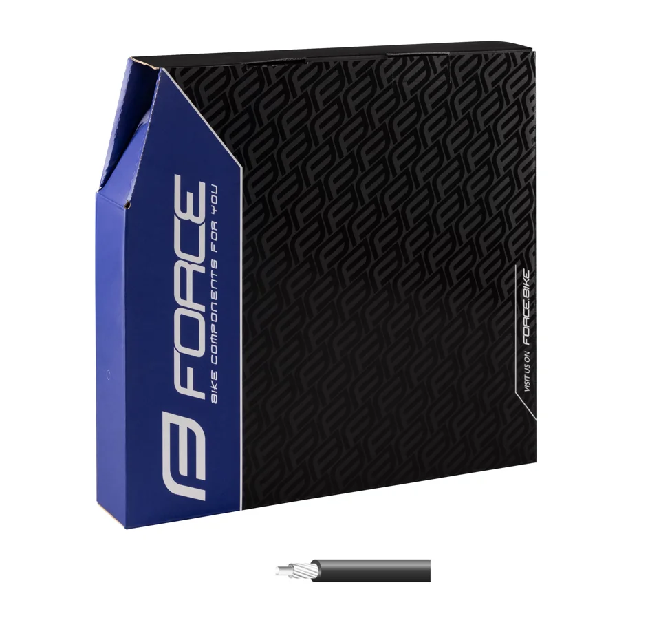 bowden řadící FORCE SP 4mm, černý 50m BOX