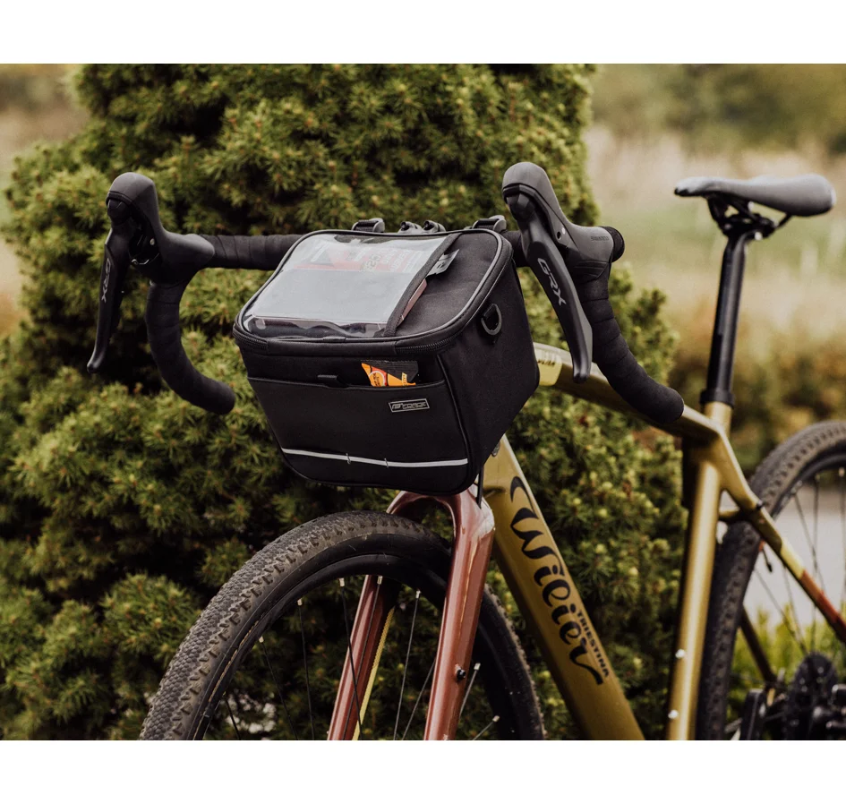 brašna na řídítka FORCE CUBE černá