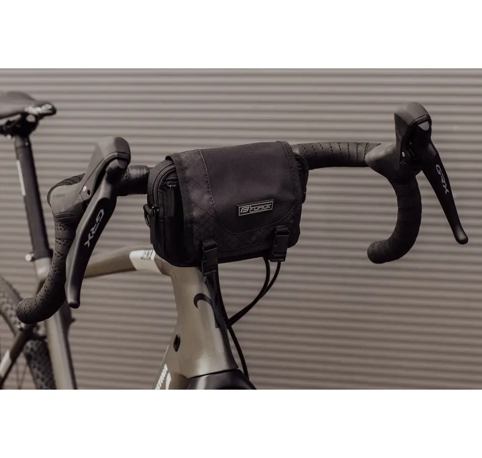 brašna na řídítka FORCE GET, černá