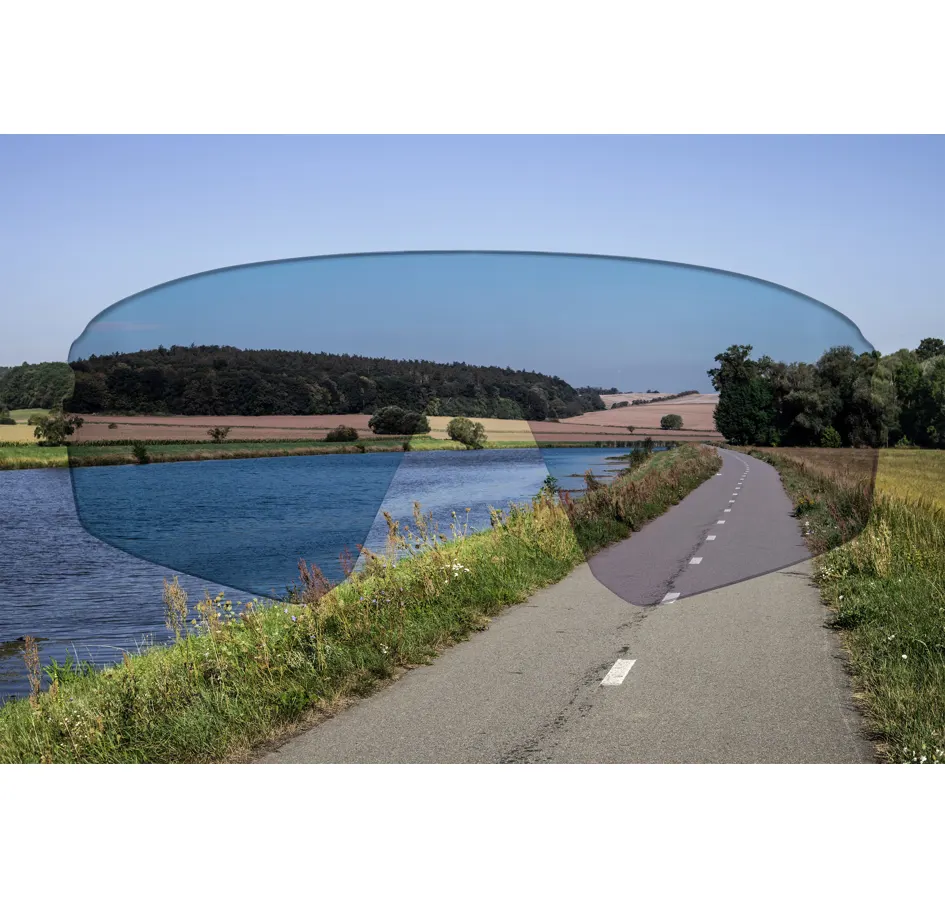 brýle FORCE MANTRA červené, černé zrc. sklo