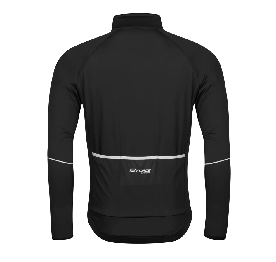 bunda FORCE ARROW softshell, černá