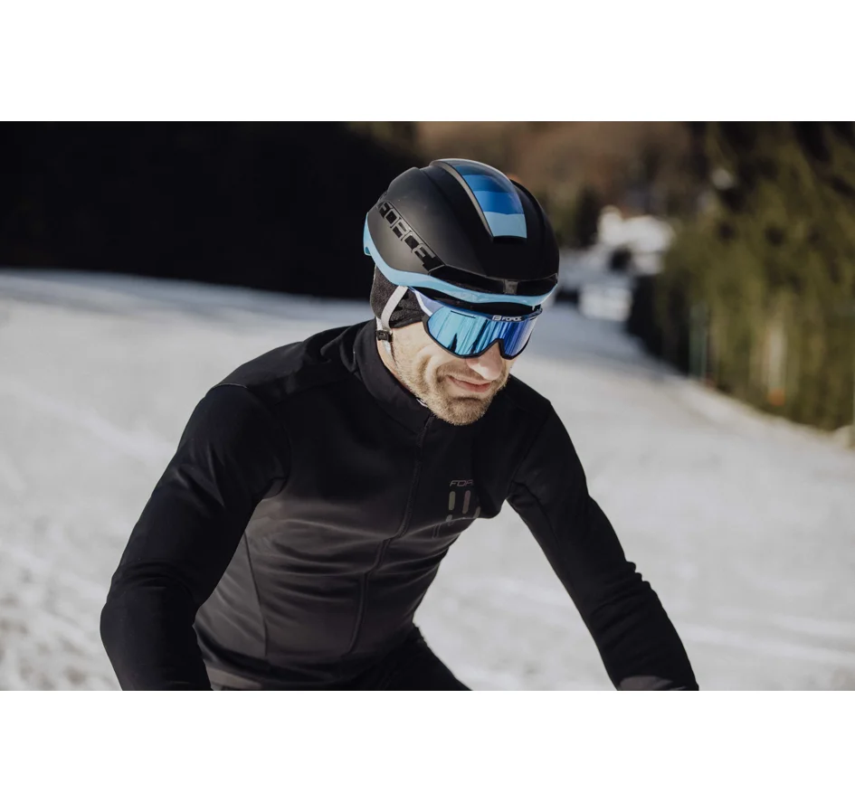 čepice pod přilbu FORCE FREEZE zimní, černá