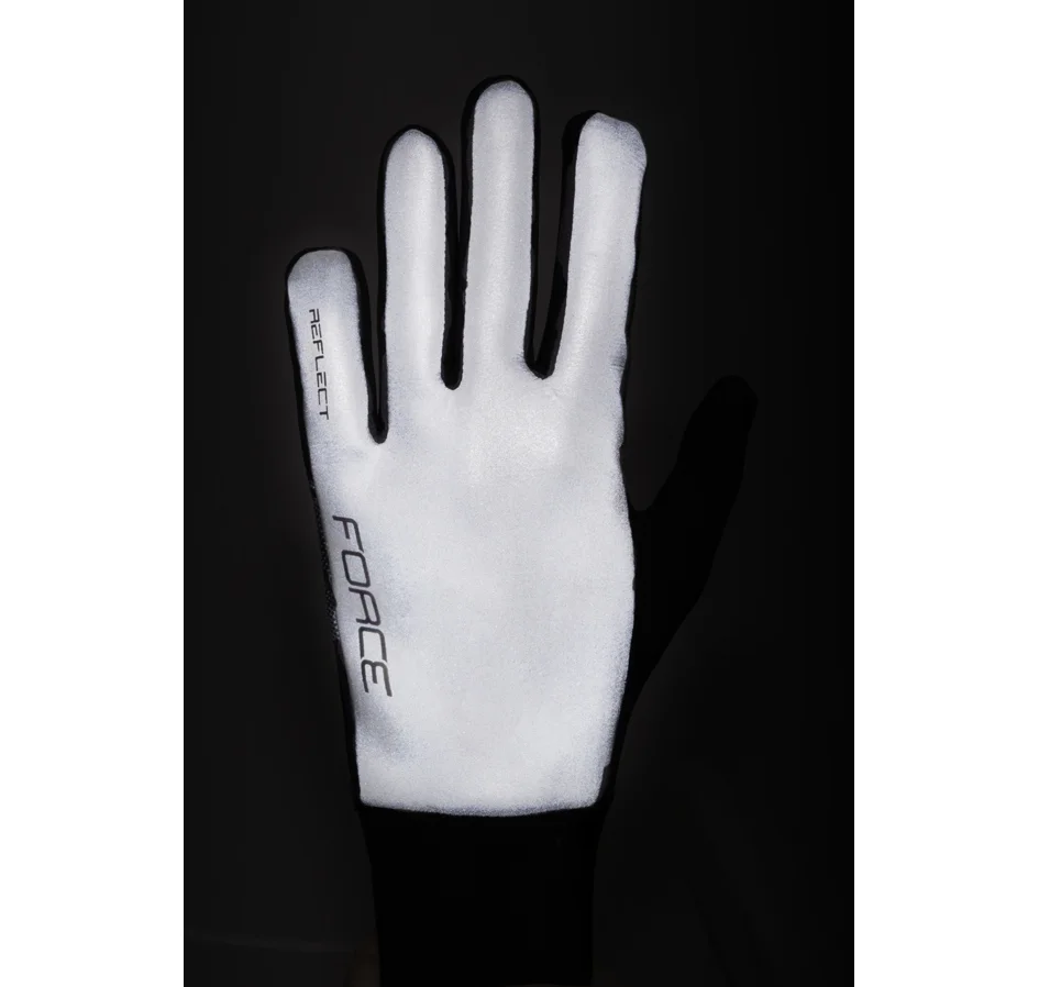 gloves FORCE REFLECT, reflective