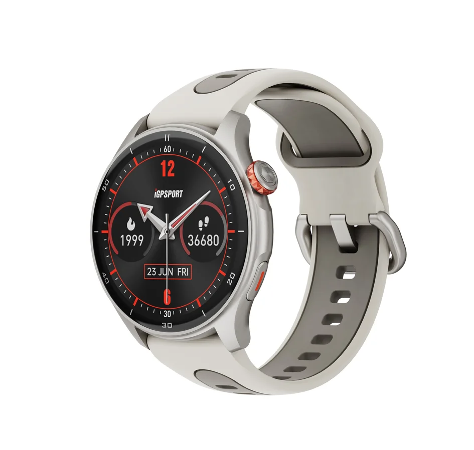 hodinky sportovní iGPSPORT LW10 Titanium Silver