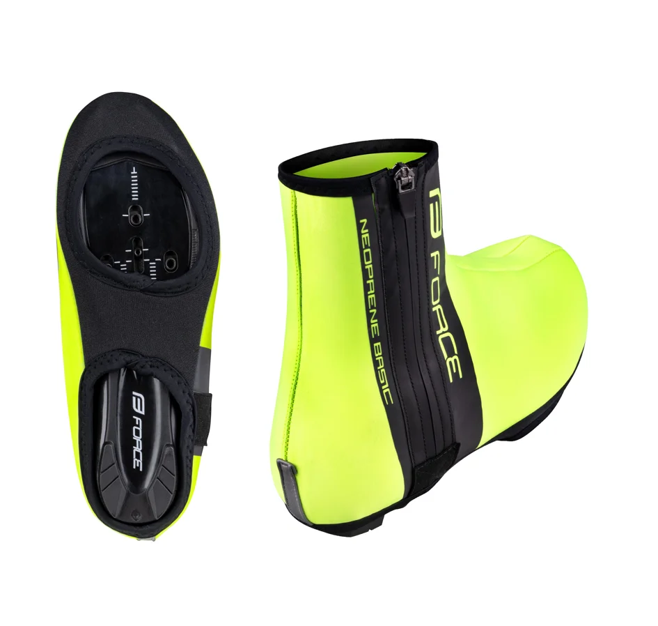 návleky treter FORCE NEOPRENE BASIC ROAD, fluo
