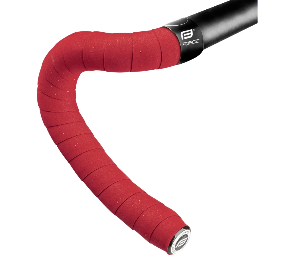 omotávka FORCE korková, červená