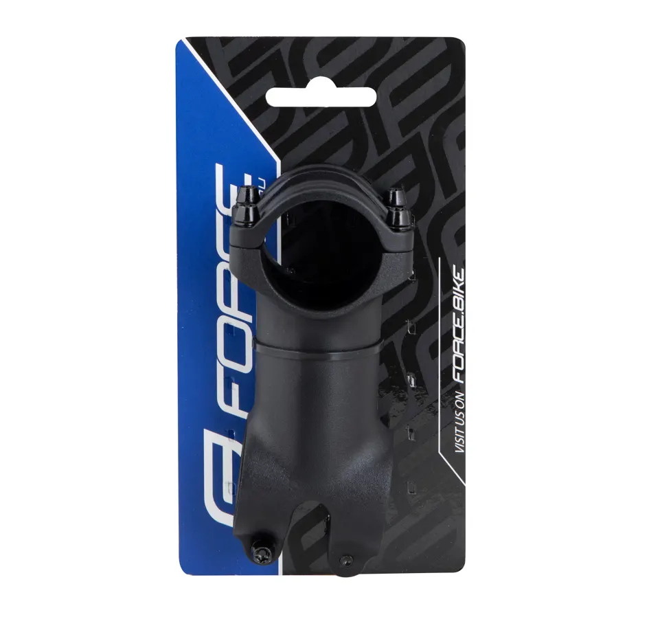 představec F TEAM light 31,8/70mm,6° Al, černý mat