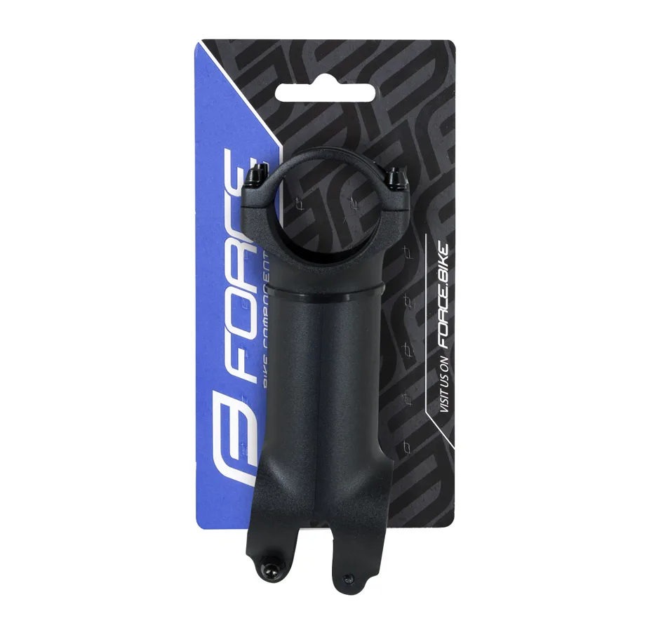 představec F TEAM light 31,8/90mm,6° Al, černý mat