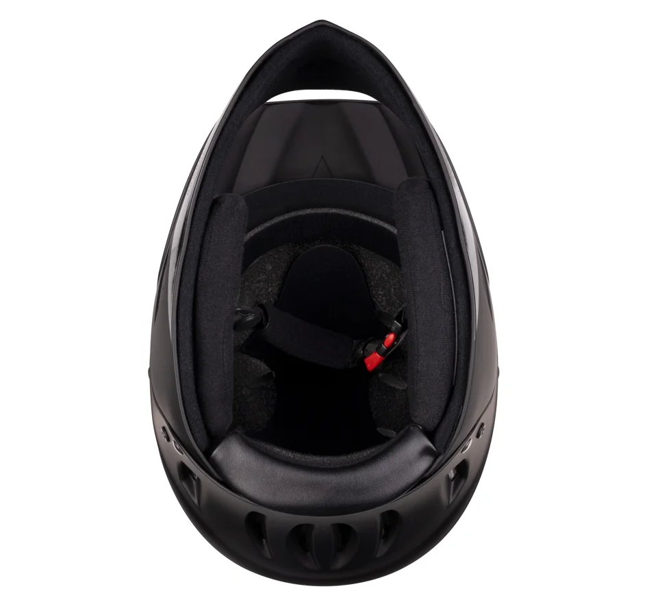 přilba FORCE DOWNHILL junior, černá matná S - M