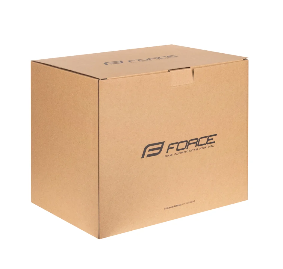 přilba FORCE DROP downhill, červeno-černá