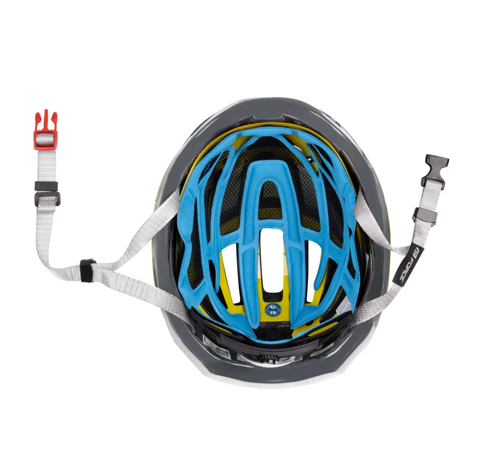 přilba FORCE LYNX MIPS, fluo-šedá