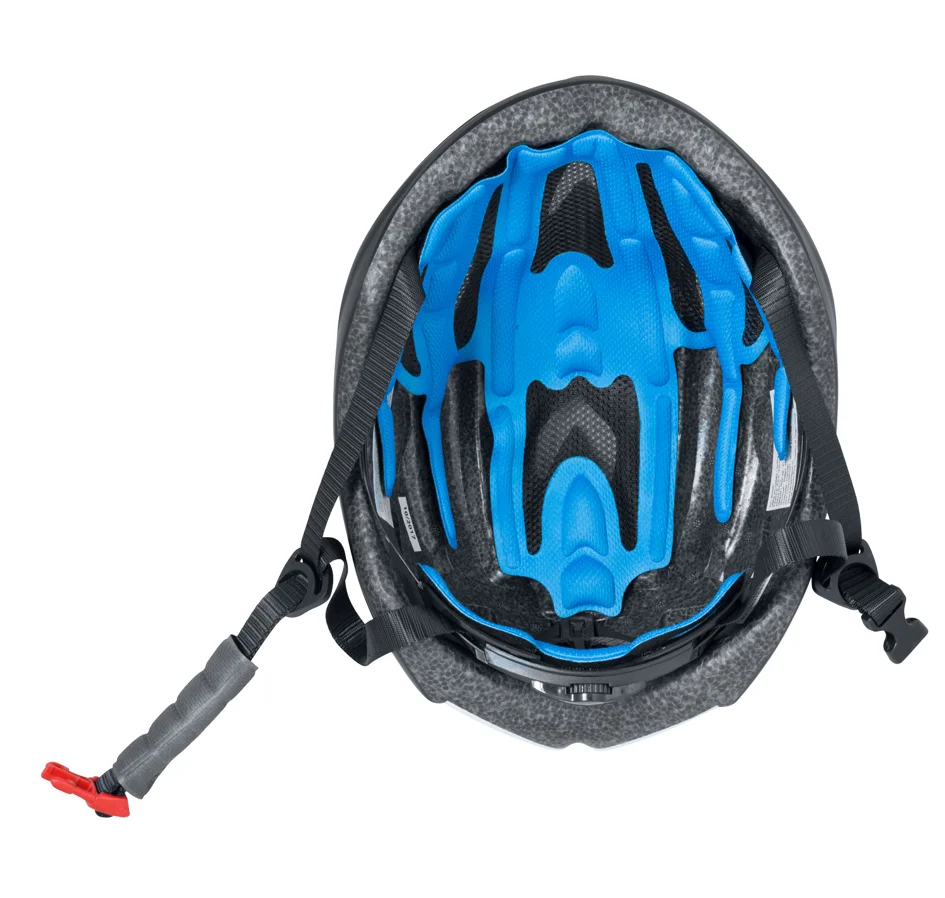 přilba FORCE REX, černo-modrá