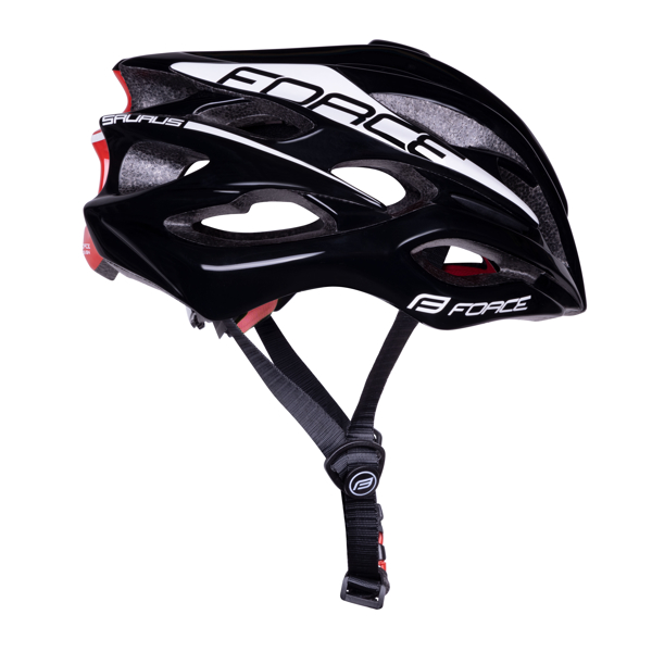 přilba FORCE SAURUS, černá