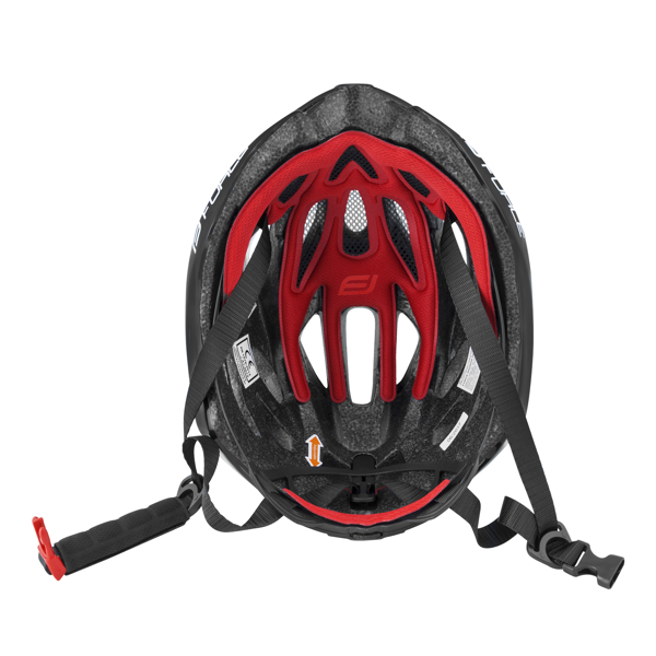 přilba FORCE SAURUS, černá