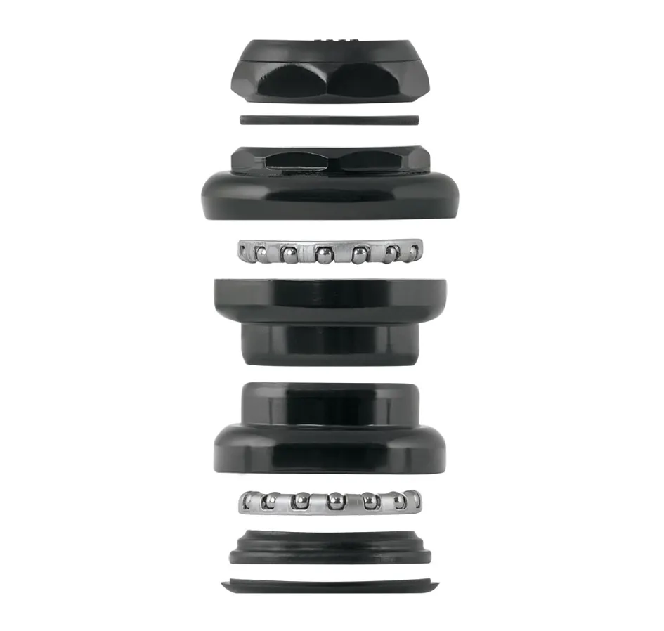 řízení FORCE závitové 1 1/8'' Fe, černé