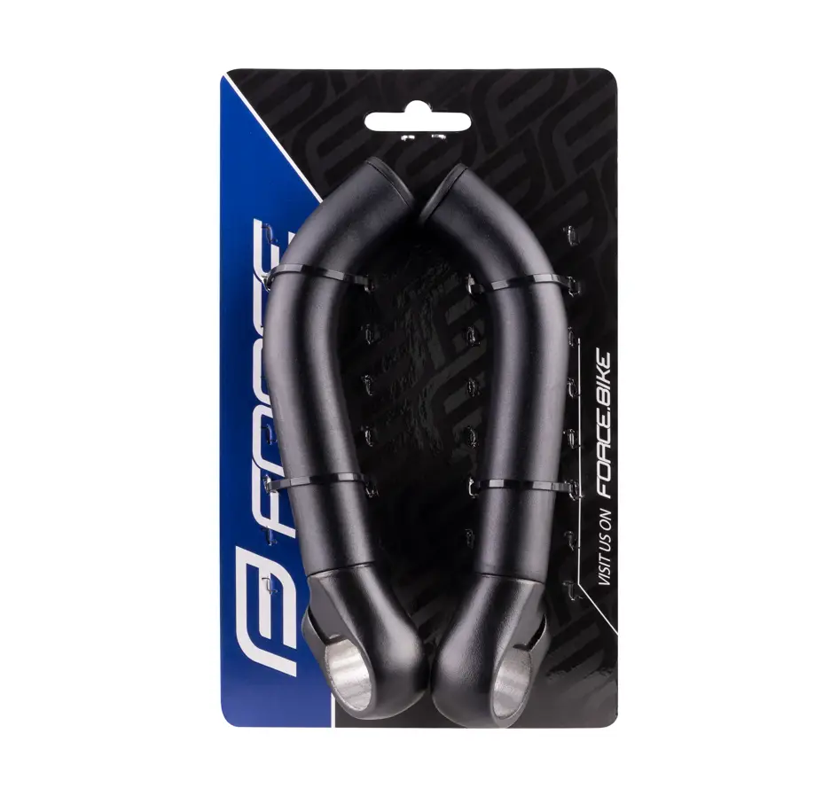 rohy FORCE B4.3  14,5 cm Al, černé matné