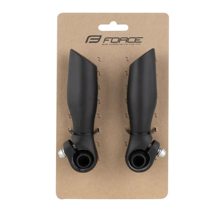 rohy FORCE B4.6  11,5 cm Al, černé matné