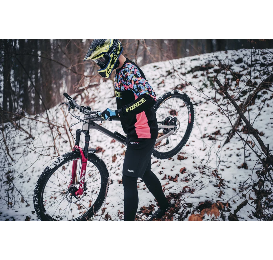 rukavice FORCE  MTB AUTONOMY, černo-modré 