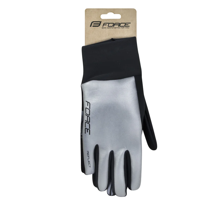 rukavice FORCE REFLECT, celoreflexní