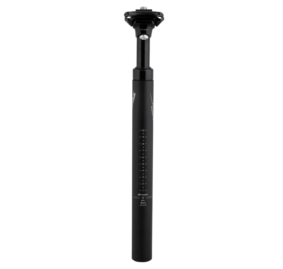 sedlovka F TEAM P8.4 odpružená 31,6/355 mat.černá