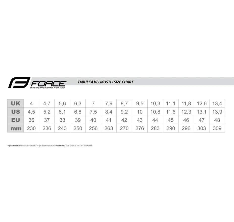 shoes FORCE ROAD HERO 2, black