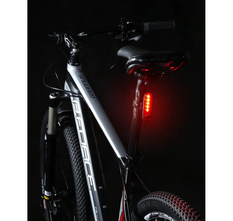 světla sada FORCE DOT USB přední+zadní